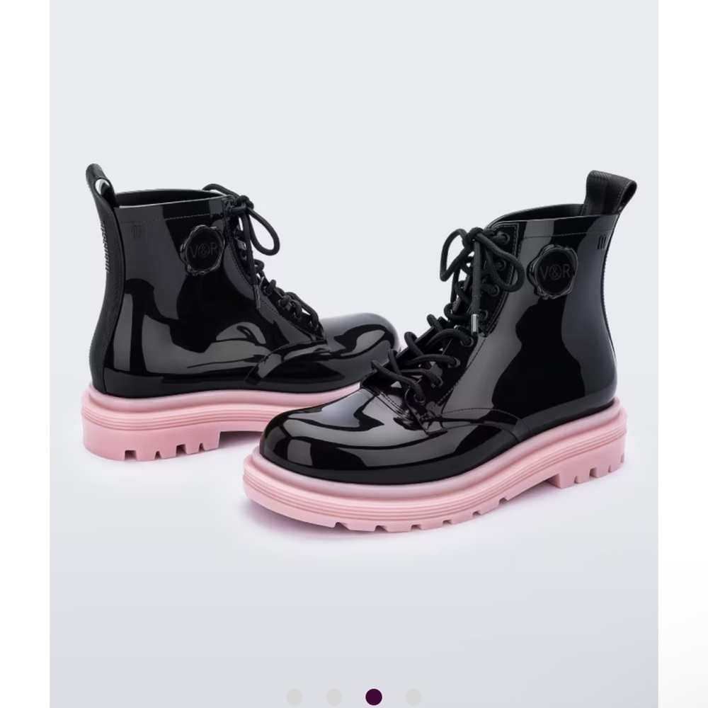 Viktor & Rolf x Melissa Combat Boots